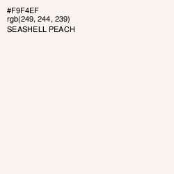 #F9F4EF - Seashell Peach Color Image